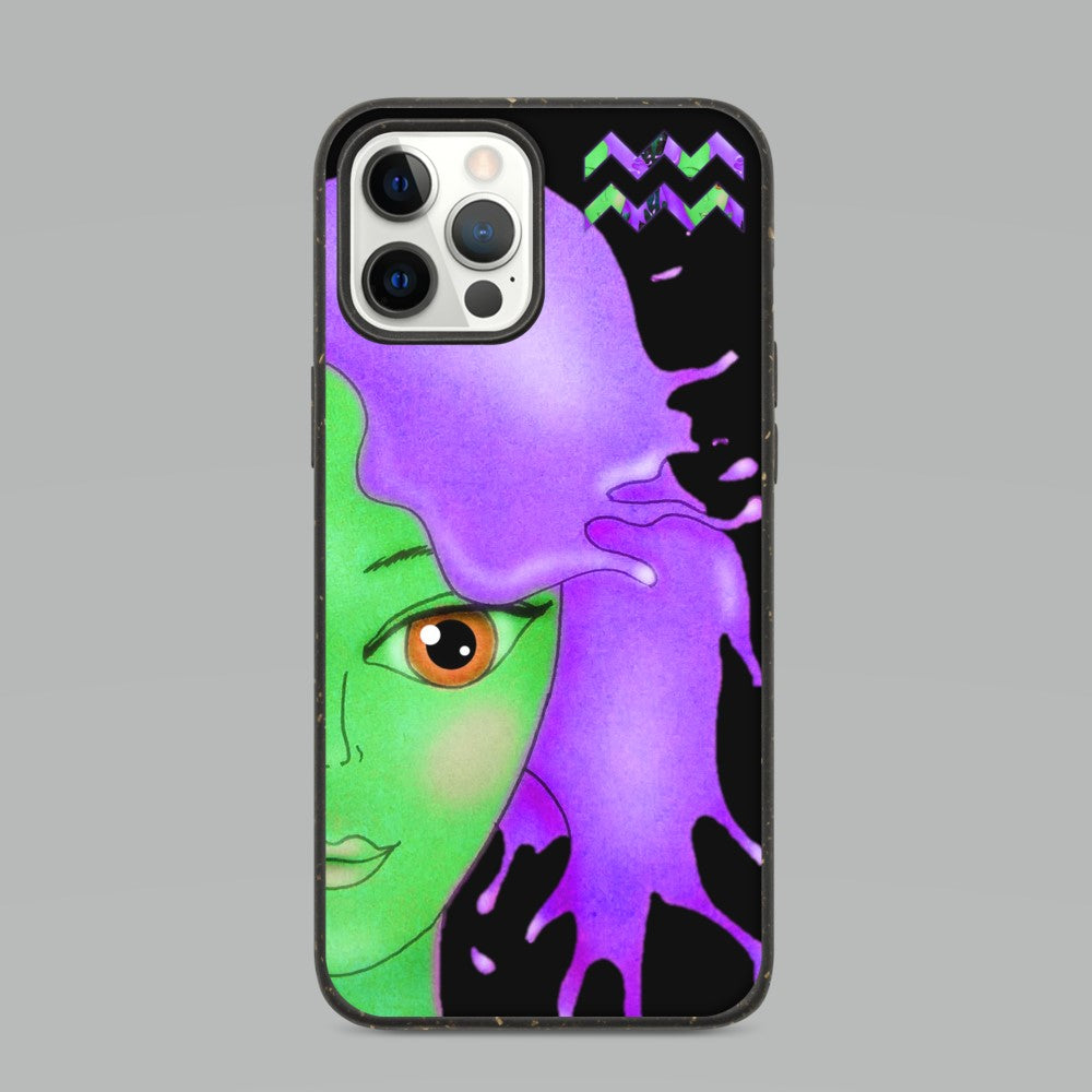 iPhone 12 Case for Aquarians. Cool Birthday Gift. iPhone 11, 10, 8, 7 Cases. WickedYo.